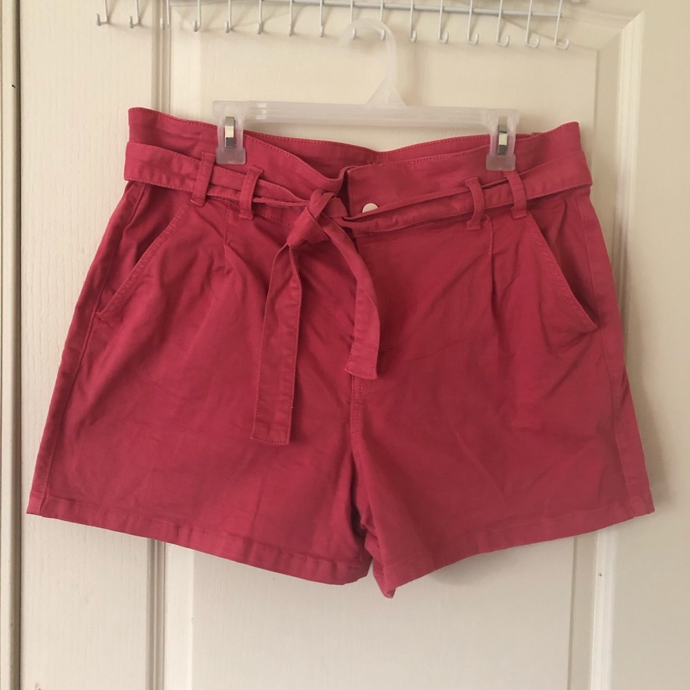 Coral Pink Shorts
